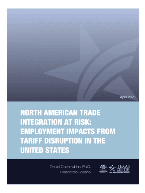 North American Trade Integration at Risk: Employment Impacts from Proposed Tariffs in the USA cover
